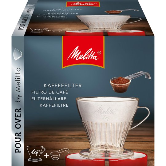 Melitta Filtertratt 1x4 plast