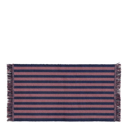 Hay - Stripes & Stripes Matta 95x52 cm Navy cacao