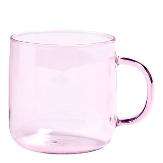 Hay - Borosilicate Mugg Rosa