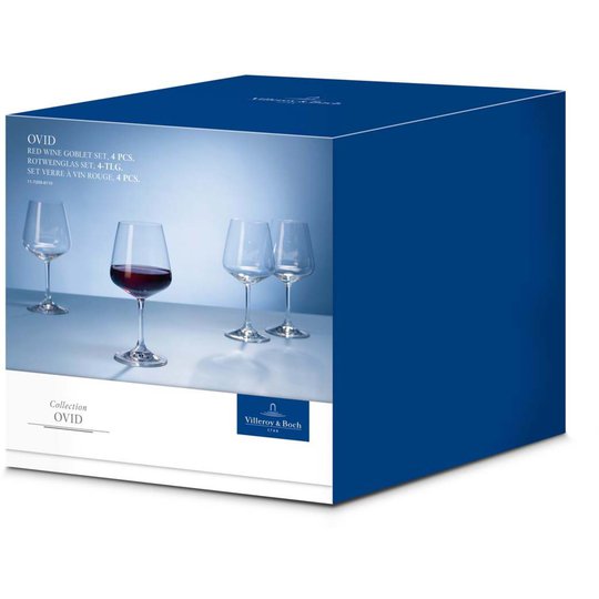 Villeroy & Boch Ovid Rödvinsglas 4-pack