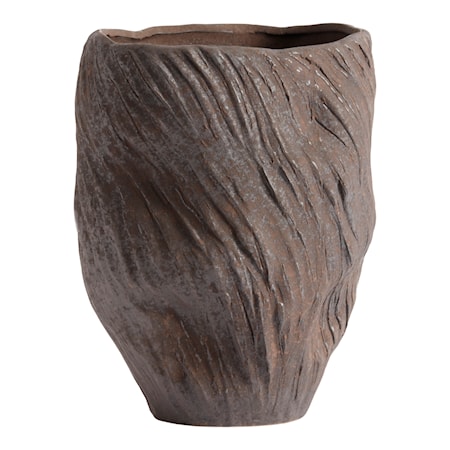 Mud Vas 25 cm Chocolate