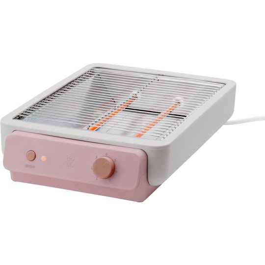 RIG-TIG FOODIE Brödrost, ljus rosa