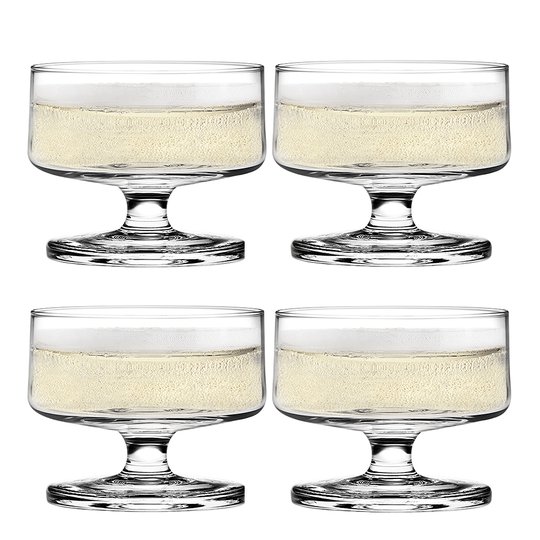 Holmegaard - Stub Champagneglas/Dessertglas 20 cl 4-pack