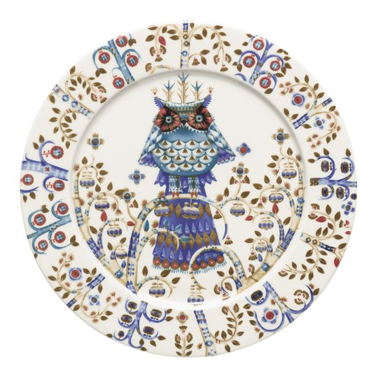 Iittala - Taika Tallrik flat 27 cm Vit