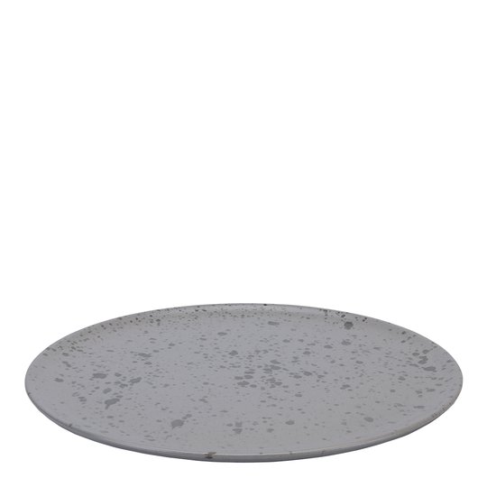 Aida - Raw Tallrik 28 cm Spotted Grey