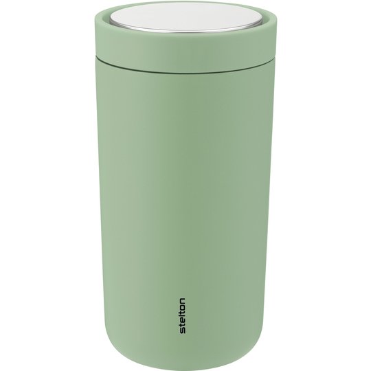 Stelton To Go Click Steel termosmugg 0,2 liter, soft seagrass
