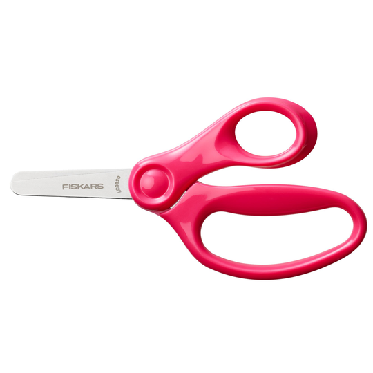 Fiskars Barnsax 13 cm, rosa