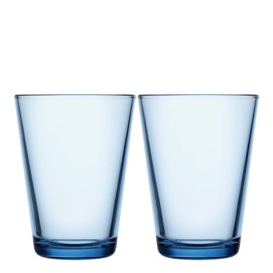 Iittala - Kartio Glas 40 cl 2-pack Aqua