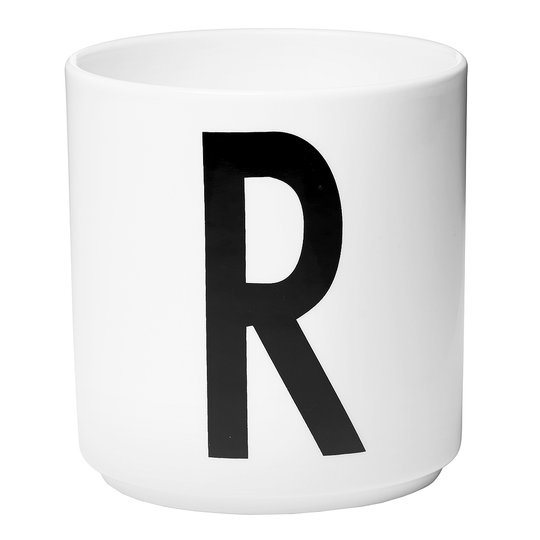 Design Letters - Design Letters Mugg R Vit