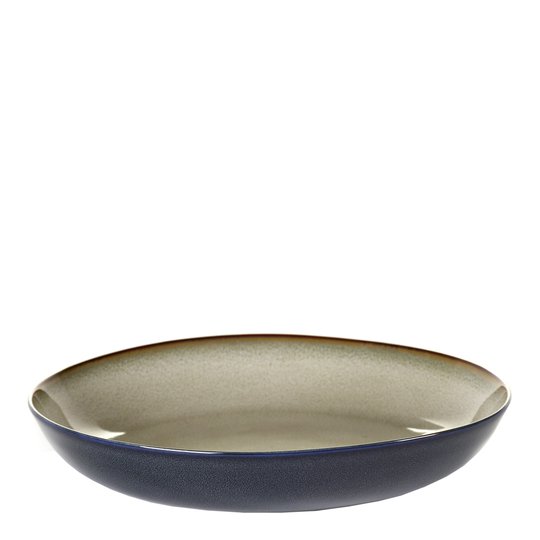 Serax - Serax Terres de Rêves Pastatallrik 23,5 cm Mörkblå