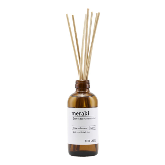 Meraki - Doftpinnar 120 ml Sandcastles & Sunsets