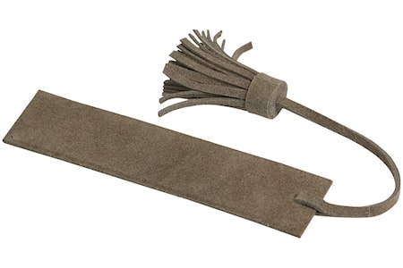 Tuvalu Bokmärke Suede Grey