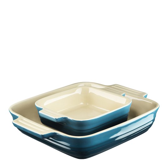 Le Creuset - Ugnsformset 23+13 cm Deep Teal