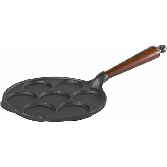 Skeppshult Plättpanna Gjutjärn 23 cm Trähandtag