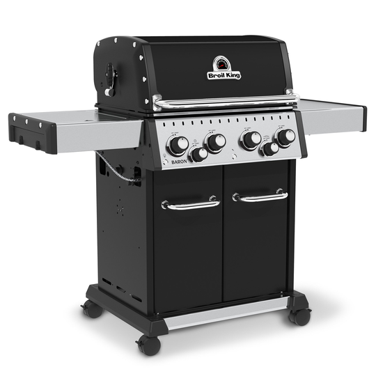 Broil King Baron 490 gasolgrill, svart