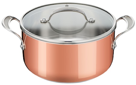 Jamie Oliver Premium Copper Gryta 24 + lock