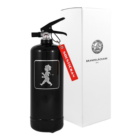 Solstickan - Brandsläckare 2 kg Svart