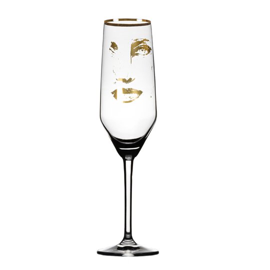 Carolina Gynning - Champagneglas Piece of Me Gold 30 cl