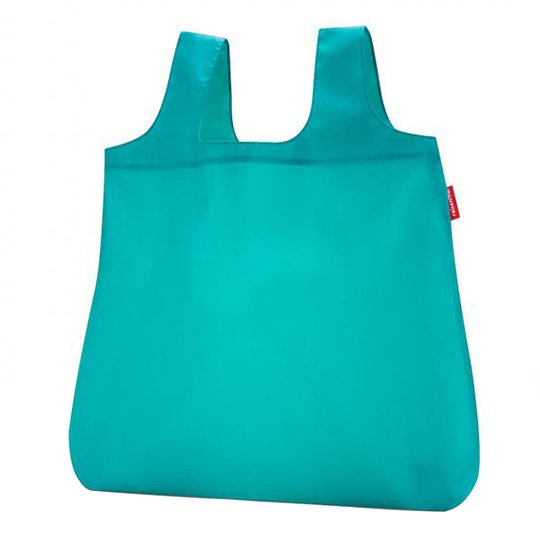 Reisenthel - Mini Maxi Shopper Kasse med fodral 15 L Turkos