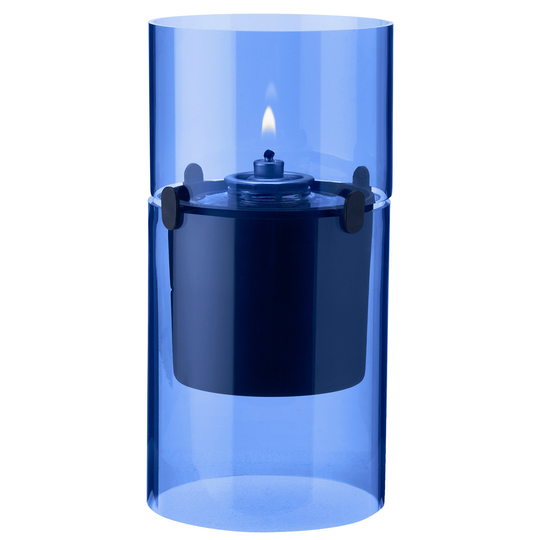 Stelton Lucie hurricane oljelampa, azure