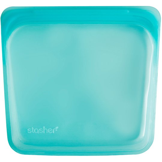 Stasher Förvaringspåse Silikon Aqua 450 ml
