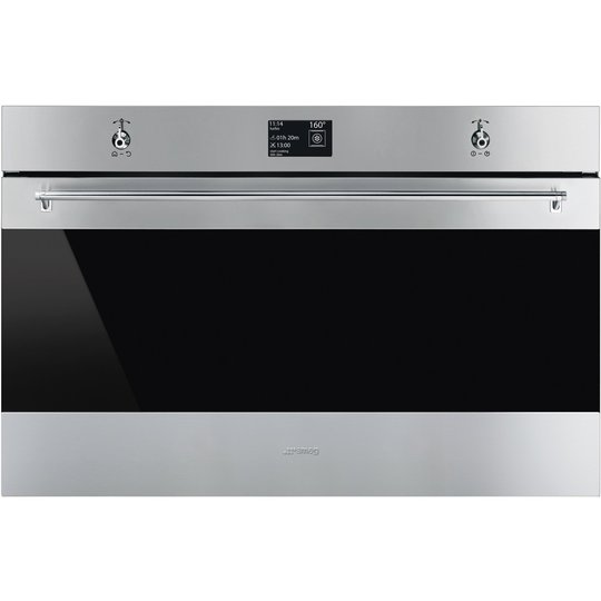 Smeg 90 cm Classic Multifunktionsugn med Pyrolys