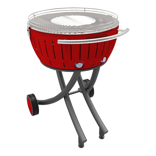 Lotus - Kolgrill Rökfri XXL 60 cm Röd