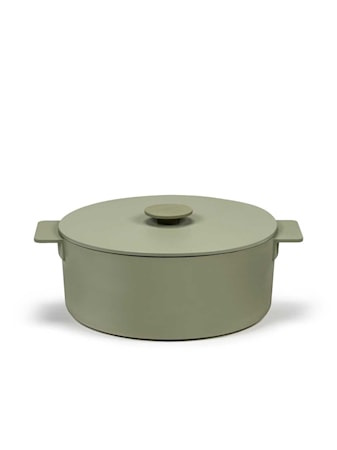 Surface Gryta 5,5l Emaljerat Gjutjärn Camo Green