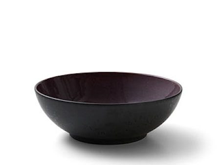 Skål Ø30 cm sort/lilla Bitz