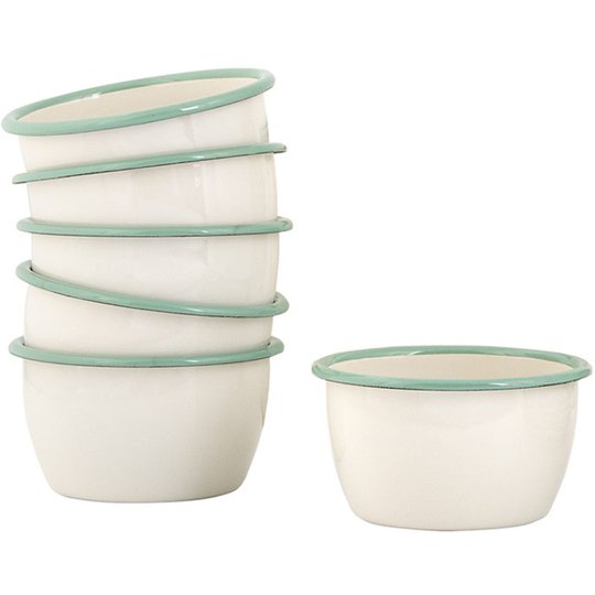 Kockums Jernverk Skålset 6 st, Creme