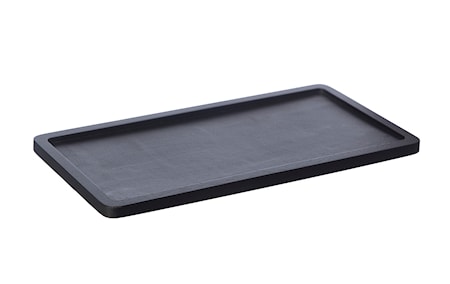 Träbricka rektangulär 15x30 Svart