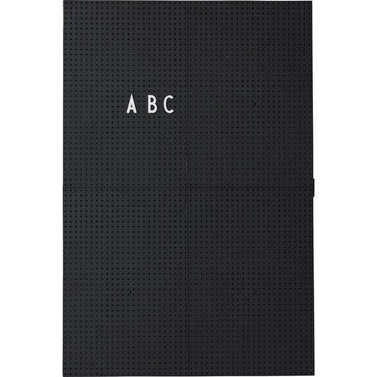 Design Letters Message Board A3, Svart