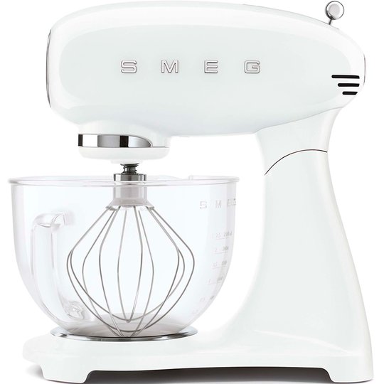 Smeg Köksmaskin 4.8L - Vit med glasskål