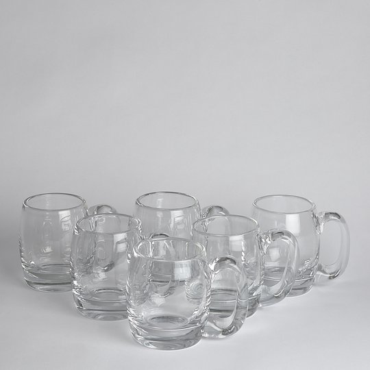 Kosta Boda - SÅLD Ölglas Bertil Vallien 6 st