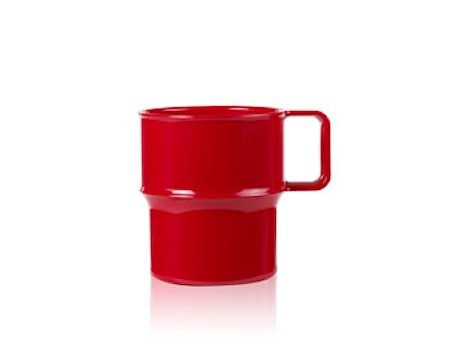 Mugg 314 Stapelbar Röd