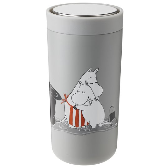 Stelton To Go Click Mumin Termosmugg 0,4L, soft light grey