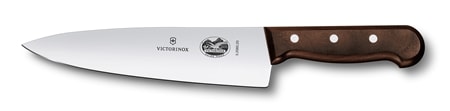 Kockkniv Extra Bred Trähandtag 20 cm