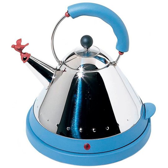 Alessi Vattenkokare 1,5 liter Ljusblå