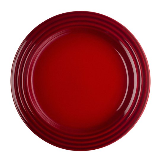 Le Creuset - Signature Tallrik flat Stengods 22 cm Cerise
