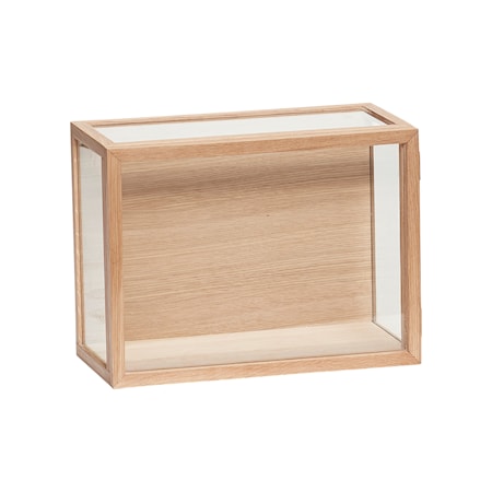 Montre, egetræ/glas, FSC, natur