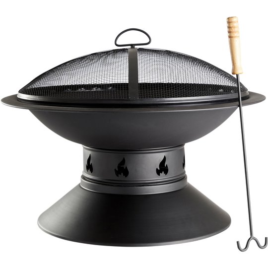 Dangrill Eldstad m/gnistnät Ø59x41 cm