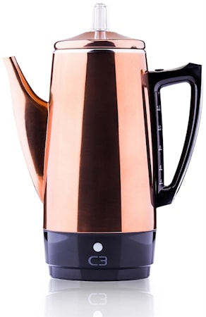 Perkulator Kopparfärgad 12kp