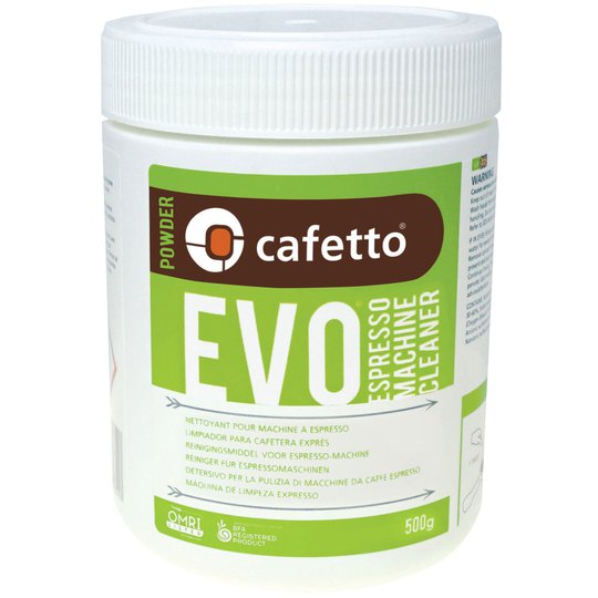 Cafetto EVO Rengöringspulver 500 g.