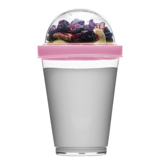 Sagaform - Fresh Yoghurtbägare 30 cl Ljusrosa