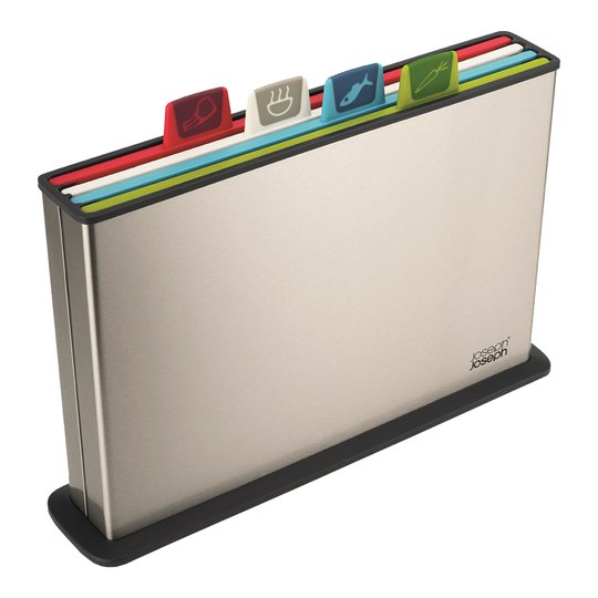 Joseph Joseph - Index Steel Skärbrädeset 4-pack