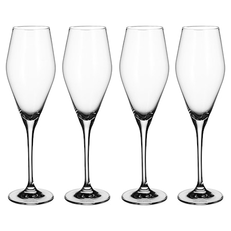 La Divina Champagneglas, 4-pack