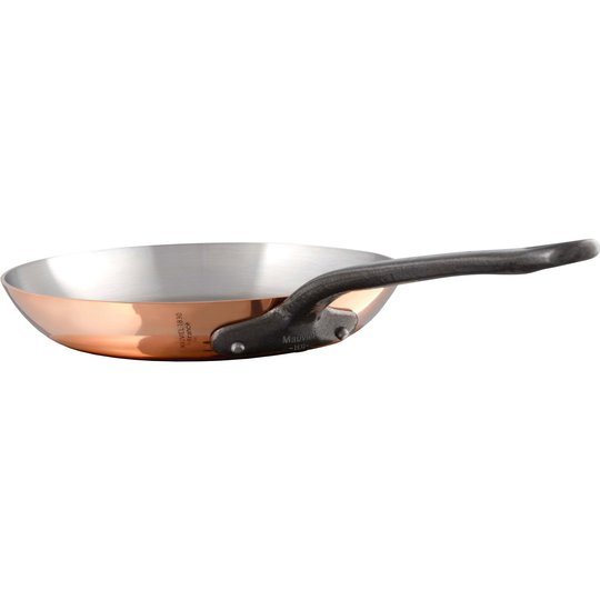 Mauviel M'250 Cuprinox stekpanna. koppar/järn, Ø 30 cm