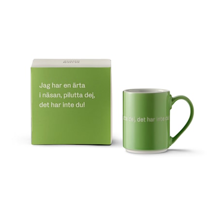 Astrid Lindgren Mugg 14 Grön