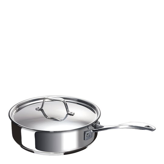 Beka - Chef Traktörpanna med lock Rostfri 24 cm