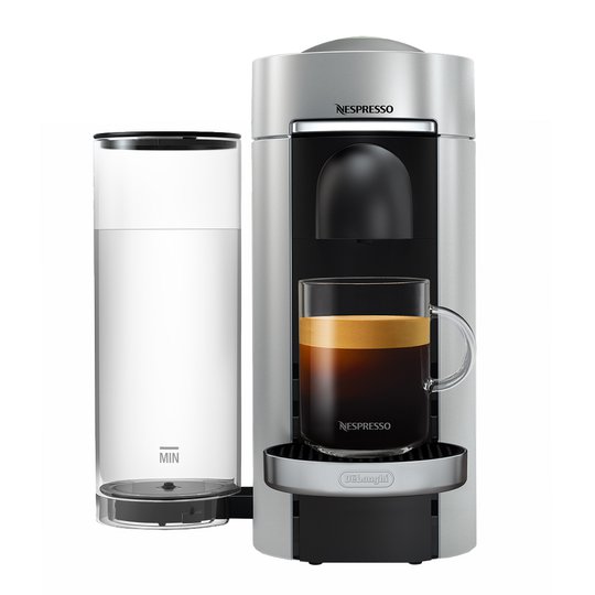 Nespresso - Vertuo Plus Delux Maskin ENV155 Silver